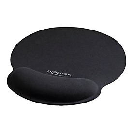 Delock Ergonomic - Mauspad - Schwarz