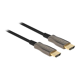 Delock - High Speed - HDMI-Kabel - HDMI männlich zu HDMI männlich - 10 m - Glasfaser
