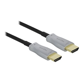 Delock - High Speed - HDMI-Kabel - HDMI männlich zu HDMI männlich - 15 m - Glasfaser