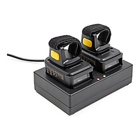 Delock Mit Ladestation - Barcode-Scanner - tragbar - 100 Scans/Sek. - decodiert - RF(2.4 GHz), Bluetooth 4.1, USB (Packung mit 2)