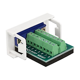 Delock Modulares Faceplate-Snap-In - VGA
