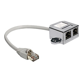 Delock RJ45 Port Doubler - Ethernet 100Base-TX-Splitter - 15 cm