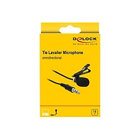 Delock Tie Lavalier Microphone Omnidirectional