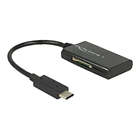 Delock USB 3.1 Gen 1 Card Reader USB Type-C male 4 Slots - Kartenleser - USB-C