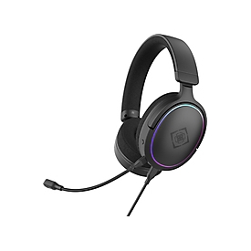 Deltaco DH430 USB Gaming Headset Schwarz - Headset - 7.1