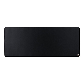 Deltaco GAM-006 - Noir - Monochromatique - Caoutchouc - Tapis de souris de jeu