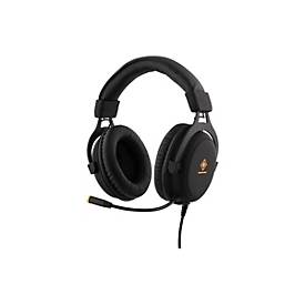 DELTACO GAMING GAM-030 - Headset - ohrumschließend - kabelgebunden - 3,5 mm Stecker - Schwarz