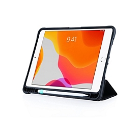 DEQSTER RT2 - Flip-Hülle für Tablet - widerstandsfähig - Polyurethan, Polycarbonat - Schwarz - für Apple 10.9-inch iPad (10. Generation)