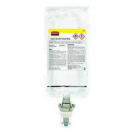 Désinfectant pour les mains Rubbermaid Alcohol plus, 1000 ml, avec pompe, pour Rubbermaid AutoFoam, 4 pièces
