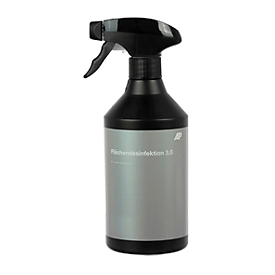 Desinfectante de superficies Ag+ 3.0, antimicrobiano, virucida, botella de spray, 500 ml