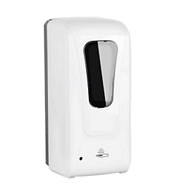 Desinfectiedispenser Hygiene Pro SM, 1000 ml, infraroodsensor, wandmontage, ABS, B 130 x D 115 x H 270 mm, wit