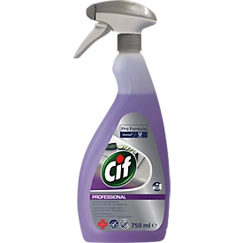 Desinfektionsreiniger Cif Professional 2in1, parfümfrei, EN 1276, 750 ml
