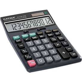 Desktop calculator CD-2729-12TM, 12-digit display, many commercial functions