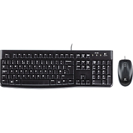Desktop Logitech® MK120 - clavier de type allemand