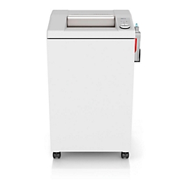 Destructeur de documents 3104 CC Ideal, découpe de morceaux 4 x 40 mm, P-4, 120 L, capacité de découpe de 21-27 feuilles, avec injection d'huile
