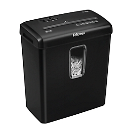 Destructeur de documents Fellowes® Powershred P-30C, coupe croisée 4 x 34 mm, P-4, 15 l, capacité de coupe 6 feuilles, noir