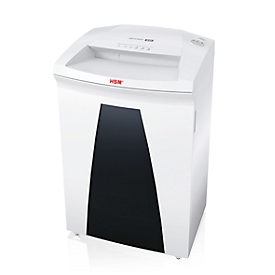 Destructeur de documents HSM SECURIO B32, niveau de sécurité 2, coupe en bandelettes de 3,9 mm, 21 feuilles, blanc