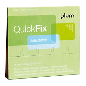 Detectable pleisters navulpak, voor QuickFix