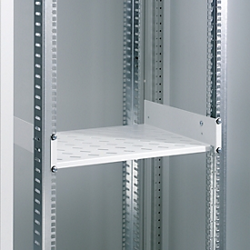 Device shelf, for server cabinet, fixed, 2 RU x 400 mm (19")