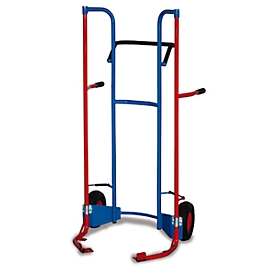 Diable à pneus avec système de levage, pneus 100 % caoutchouc