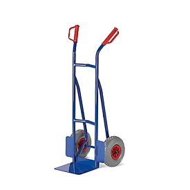 Diable en acier Rollcart - pneus gonflables - capacité de charge 250 kg