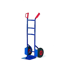 Diable pliable - capacité de charge 200 kg - pneus 100 % caoutchouc