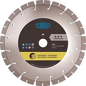Diamond saw blade DCU Premium D.125mm Bohr.22,23mm Bau