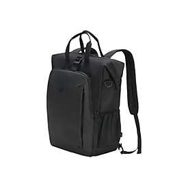 DICOTA Backpack Eco Dual GO - Notebook-Rucksack - 38.1 cm - bis zu 15" - Schwarz - für Microsoft Surface Laptop, Laptop Go, Laptop SE, Laptop Studio, Pro, Pro X