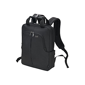 DICOTA Backpack Eco Slim PRO - Notebook-Rucksack - 38.1 cm - bis zu 15" - Schwarz - für Microsoft Surface Book, Laptop, Laptop Go, Laptop SE, Laptop Studio, Pro, Pro X