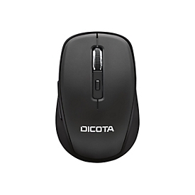 Dicota D31980 - Ambidextre - Bluetooth - 1600 DPI - Noir