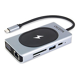 DICOTA - Dockingstation - USB-C - HDMI, VGA