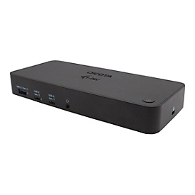 DICOTA i-tec - Dockingstation - USB-C - HDMI, DP - 1GbE - 96 Watt
