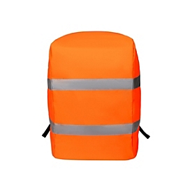 DICOTA - Regenschutzhülle für Rucksack - hochsichtbar, 65 Liter - orange