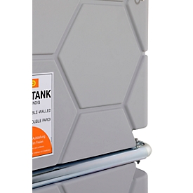 Dieselteltank CEMO CUBE Indoor Basic, 1500 l inhoud, 230 V elektrische pomp, B 1200 x D 1150 x H 1740 mm