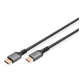 DIGITUS 16K DisplayPort Anschlusskabel - Cable - Digital/Display/Video
