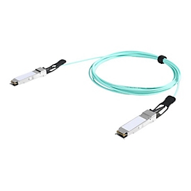 DIGITUS 40GBase-AOC Direktanschlusskabel - QSFP+ zu QSFP+ - 30 m - Glasfaser - Active Optical Cable (AOC)