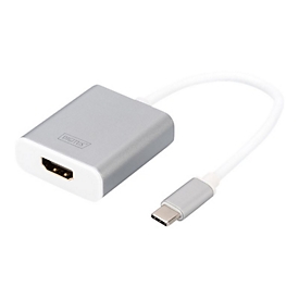 DIGITUS Adaptateur graphique USB-C 3.2 Gen 1 vers HDMI - 0,2 m - USB Type-C - HDMI - Mâle - Femelle - USB