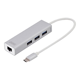 DIGITUS - Dockingstation - USB-C - GigE