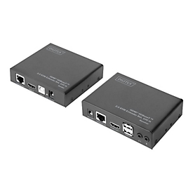 DIGITUS DS-55505 - Extender Set - KVM-/Audio-/USB-Extender - HDBaseT 2.0 - USB - bis zu 100 m