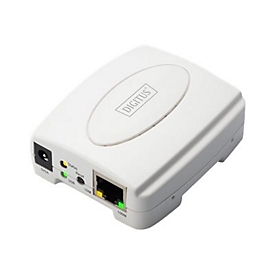 DIGITUS Fast Ethernet Print Server DN-13003-2 - Druckserver - USB 2.0