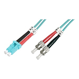 DIGITUS Patch-Kabel - LC Multi-Mode (M) zu ST multi-mode (M)