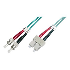 DIGITUS Patch-Kabel - ST multi-mode (M) zu SC multi-mode (M)