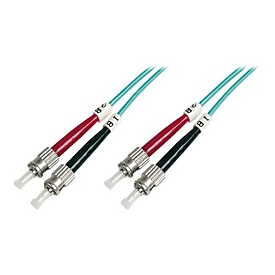 DIGITUS Patch-Kabel - ST multi-mode (M) zu ST multi-mode (M)