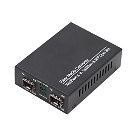 DIGITUS Professional DN-82133 - Medienkonverter - 1GbE - 1000Base-X, 100Base-X - SFP (mini-GBIC)