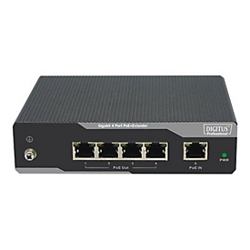 DIGITUS Professional DN-95125 - Repeater - 10Mb LAN, 100Mb LAN, GigE
