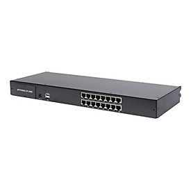 DIGITUS Professional DS-72217 - KVM-Switch - 16 x KVM port(s) - an Rack montierbar