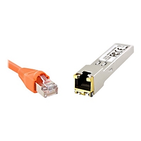 DIGITUS - SFP (Mini-GBIC)-Transceiver-Modul - 1GbE - 100Base-TX, 1000Base-T, 10GBase-T - SFP (mini-GBIC) / RJ-45 - bis zu 100 m