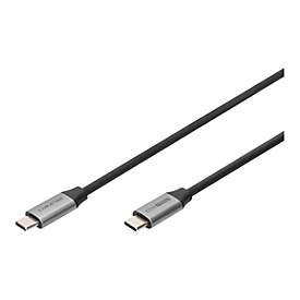 DIGITUS - USB-Anschluss - USB-C (M) zu USB-C (M) - 20 V - 3 A - 50 cm