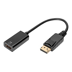 DIGITUS Videoadapter - DisplayPort männlich eingerastet zu HDMI weiblich