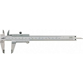 DIN 862 SOFT-SLIDE 150 mm Pocket Caliper, Square, H.PREISSER